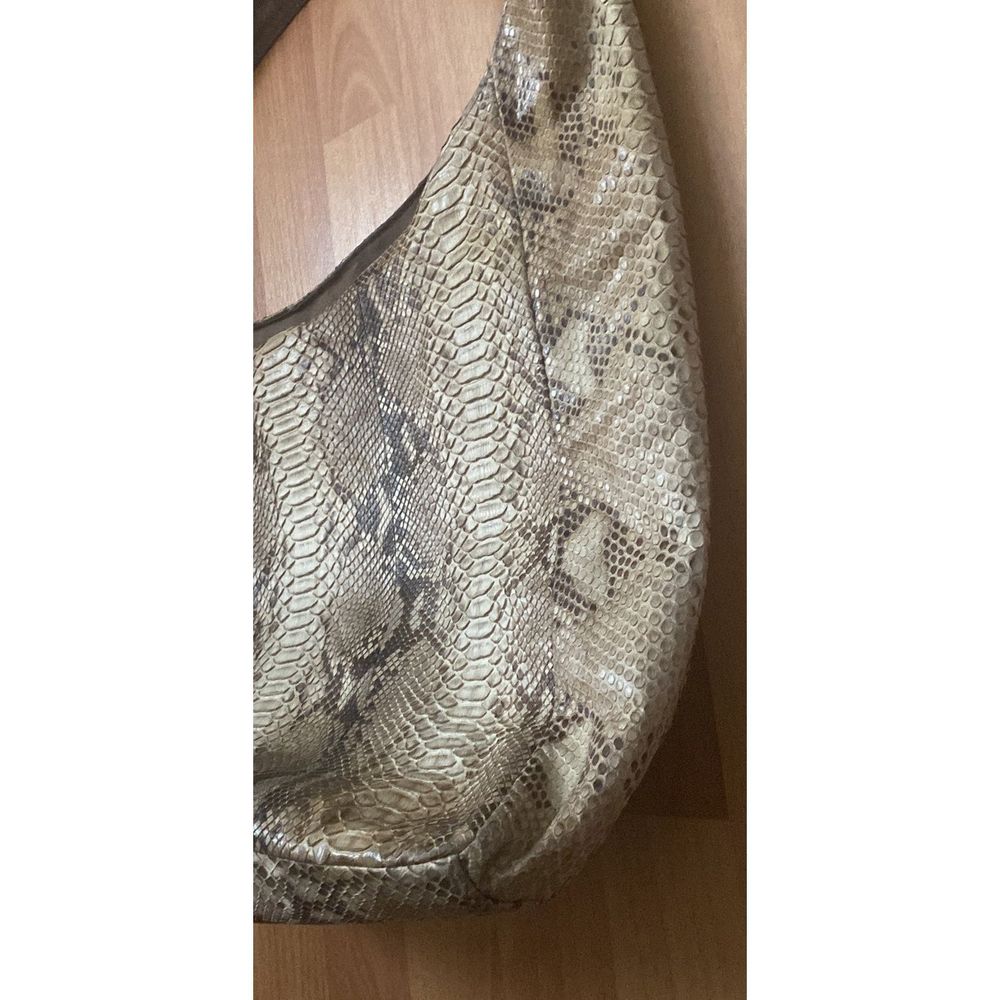 Vintage Courage B Python Extra Large Tote Shoulde… - image 3